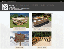 Tablet Screenshot of monin-bois.fr